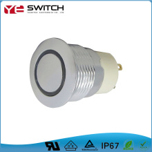 Ūdensnecaurlaidīgi LED 120W 12 V metāla Button slēdži