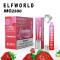 Premium -Qualität ELFWorld MG2500 Puffs Einweg -Vape -Stift