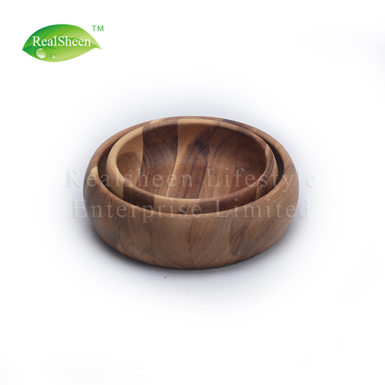 Acacia Wood Bowl