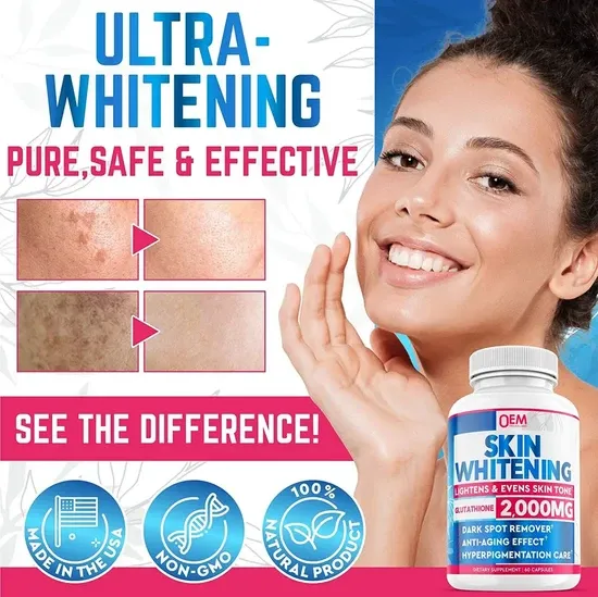 Skin Whitening L-Glutathione Capsules