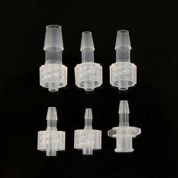 Fluid Transfer Barb to Luer Lock Connector - Male Female Luer Adapter