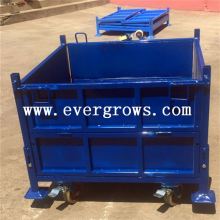 Stacking Collapsible Rolling Metal Crate Stillage Box Alibaba China