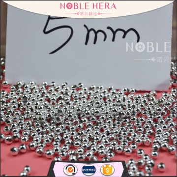 5mm Silver Acrylic cup chain beads chains accessories