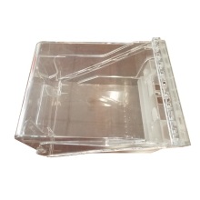 Peças transparentes de moldagem por injeção de plástico transparente