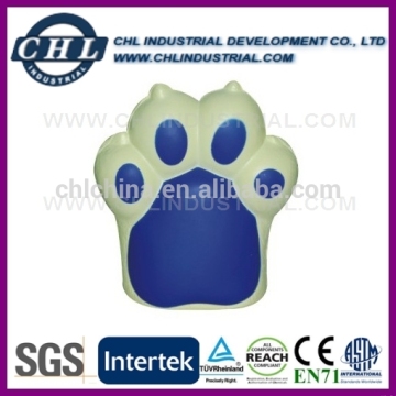 Promotional anti PU stress bear paw