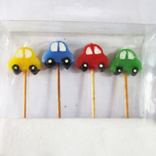 Car-shaped Art/Craft Candles with Holders, Made of Paraffin Wax, Different Color for Your ChoiceNew