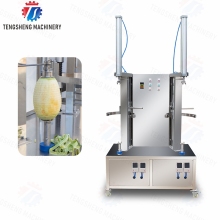 Cantaloupe Melon and Fruit Peeling Machine: Electric Peeler for Melons and Apples