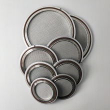 ISO100 Outer-Ring Sintered Mesh Support Filter