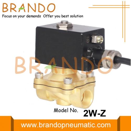 Pirinç Patlamaya Dayanıklı Solenoid Valf 12V 24V 110V 220V