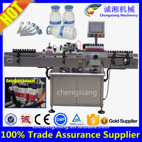 Trance assurance full auto labeling machine for bottle powder