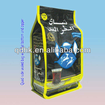 plastic container coffee tea packing bag