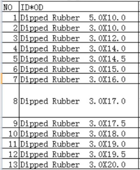 100% Latex Raw Metrial 16mm Speargun Bands, Sling Latex Rubber Tubing Spearfishing Rubber Bands