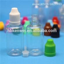 PET 30 ml vape juice childproof cap dropper bottle