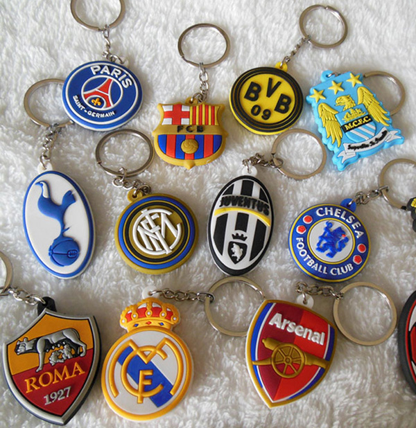 Promotional Cheap Custom 3D Soft PVC Keyring