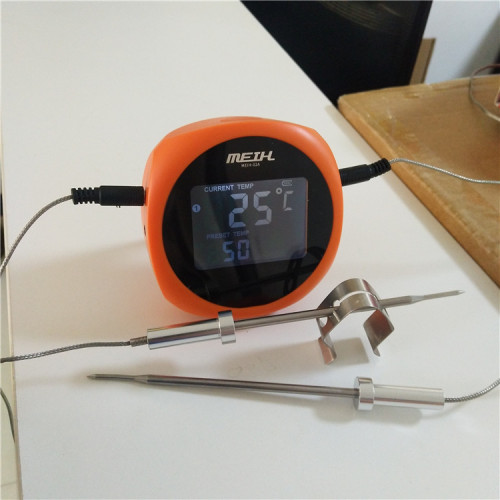 Draadloze afstandssensoren Digitale mobiele vleesthermometer