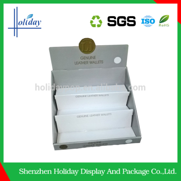 New Design portable counter top cardboard counters display stand