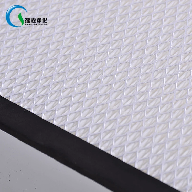 OEM Portable Mini Pleated HEPA Air Filter with Aluminum/Galvanized/Stainless Steel Frame