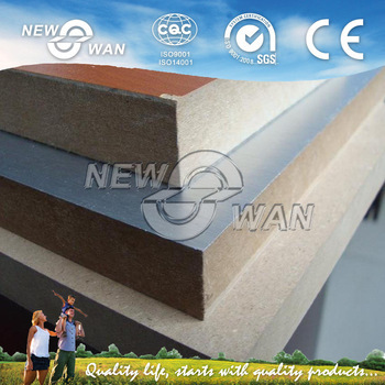 walnut melamine mdf board/Melamine Paper Faced MDF/UV MDF