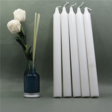 White paraffin wax stik candle for paty decoration