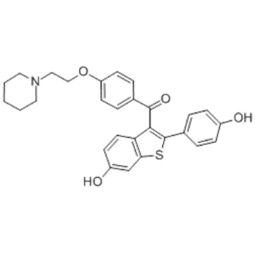 Metanona, [6-hidroxi-2- (4-hidroxifenil) benzo [b] tien-3-il] [4- [2- (1- piperidinil) etoxi] fenil] - CAS 84449-90-1