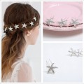 SUMANando Bride Starfish Small Hairpin U em forma