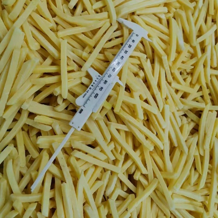 IQF Frozen Potato Chips French Fries, Shoestring Cut 7*7mm, Straight Cut 10*10mm