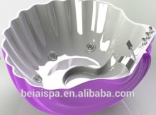 Elegant Shell massage bathing tubs for adult