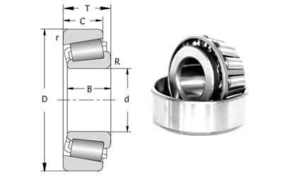 Rolamentos de precisão cônicos 32900 Series Precision Tapered Roller Bearings 32900 Series