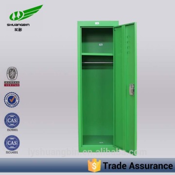 Green single door locker