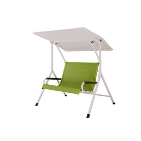 textilene swing chair with canopy & custion