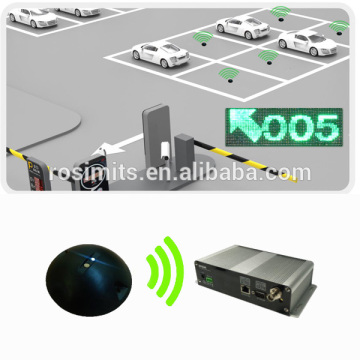Rosim wireless parking detection sensor system to fina a vacant parking space in outdoor parking