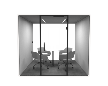 New Designed Movable Inside Silence Sound Proof Cell Phone Booth Office Telephone Pods