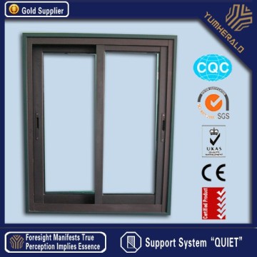 Aluminium Sliding Windows Mosquito Net With Schuco Hardware