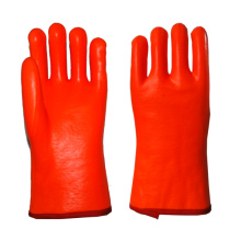 Guantes de PVC fluorescente 35cm