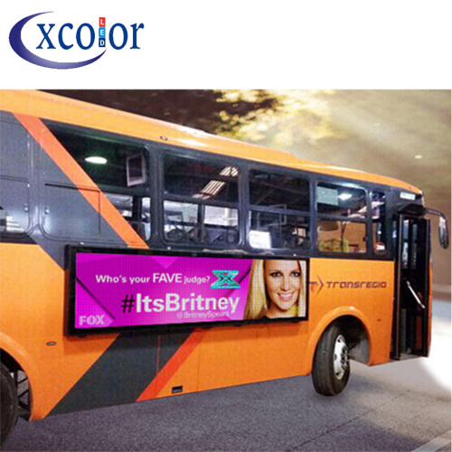RGB Outdoor Advertising p5 Bus Message Led Display