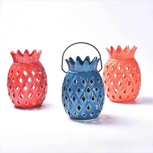 Amazon Hanging Decorative Pineapple shape flower pot