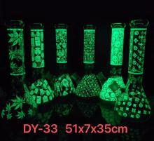 Big 35cm Luminous Glass bongs