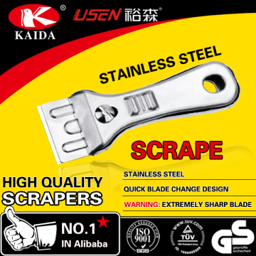 Retractable Razor Scraper stainless-iron Scraper