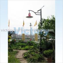Yellow color solar outdoor light, solar garden light