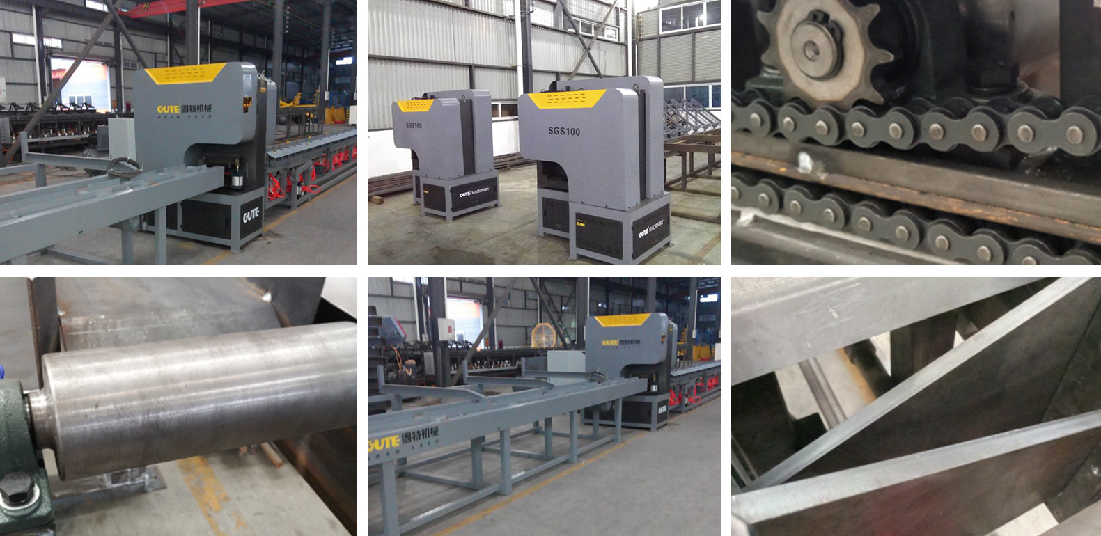 SGS100 CNC Steel Rebar Shear Line