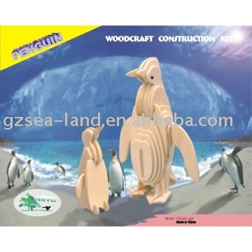 Wooden Penguin