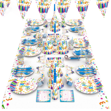 Wholesale Children's Birthday Party Decorations - White Theme Candle Set