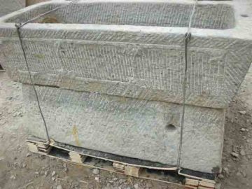 antique blue limestone,garden stone