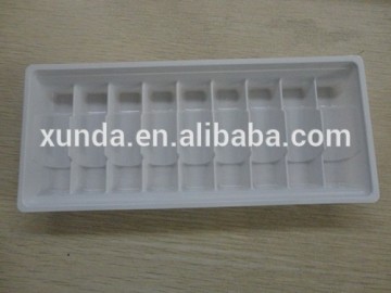 Plastic vials tray