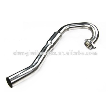 Stainless 304 exhaust Head Pipe Header for Suzuki LTZ400 03 04 05 06 07 08 09 2010