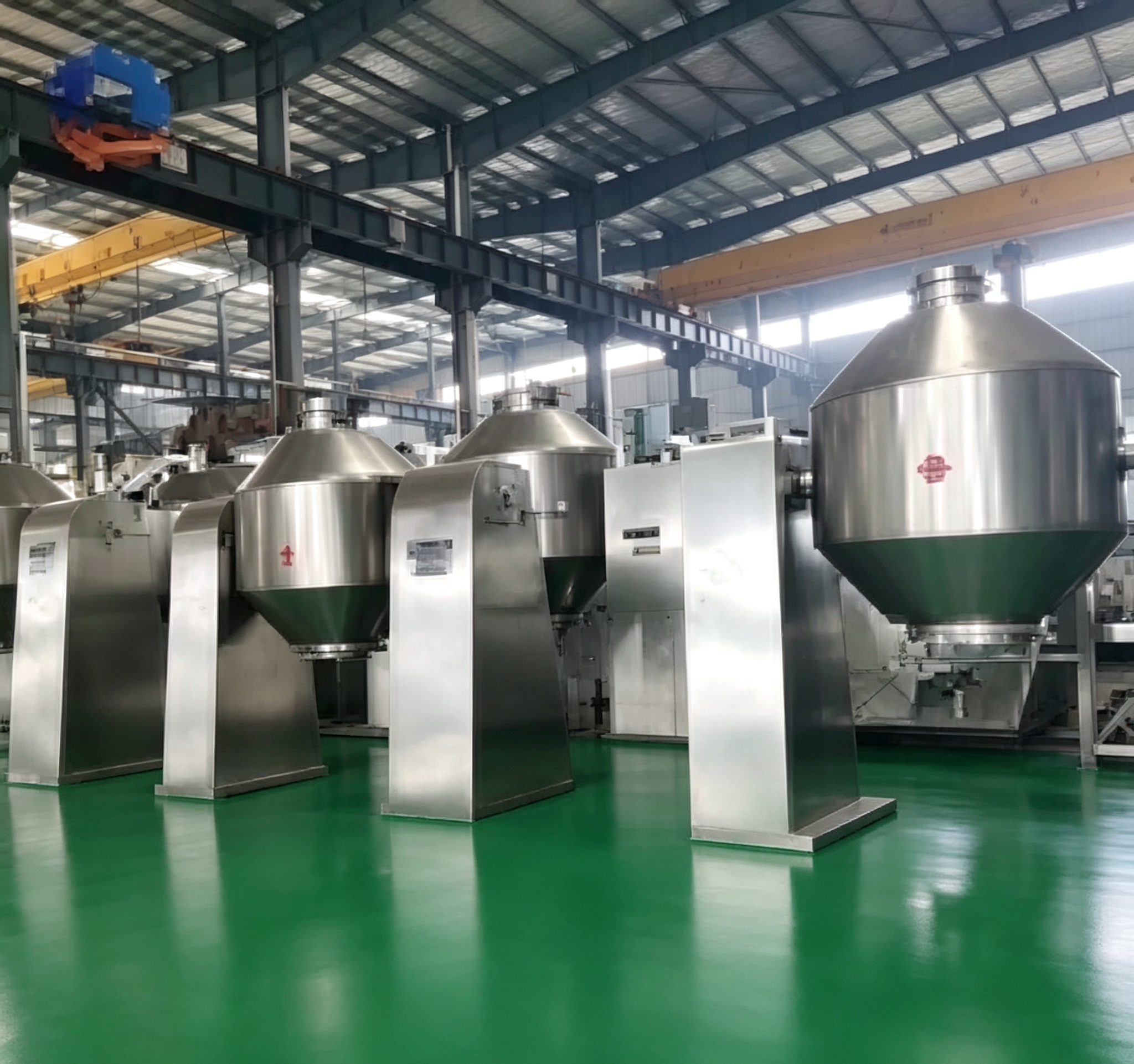 Bactericide Double Tapered Vacuum Drying Machine