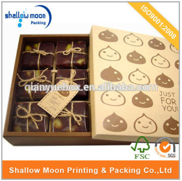 Chocolate paper box wholesale, paper chocolate box