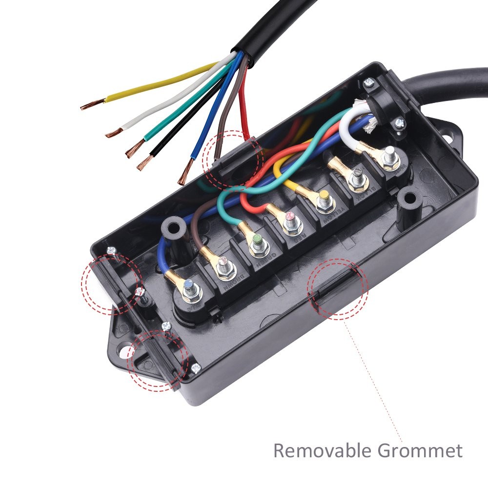 7 pole Junction box for Trailer