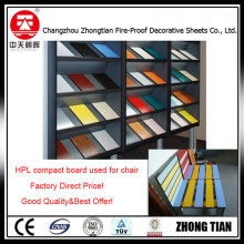hpl chiair high pressure laminate board fireproof board compact laminate board