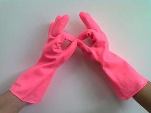 Paste resin Pink household cleaning gloves / ladies gardeni